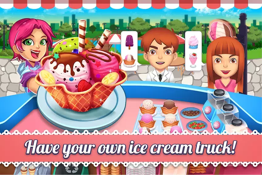 My Ice Cream Shop: Time Manage স্ক্রিনশট 0