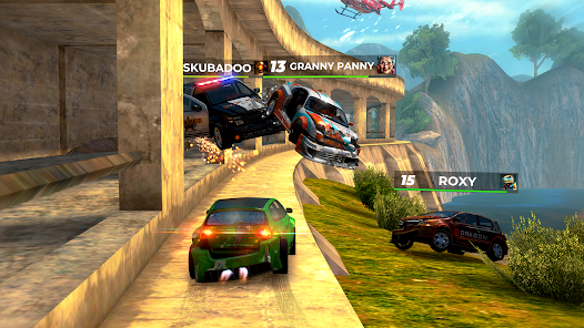 CrashOut: Car Demolition Derby Tangkapan skrin 1