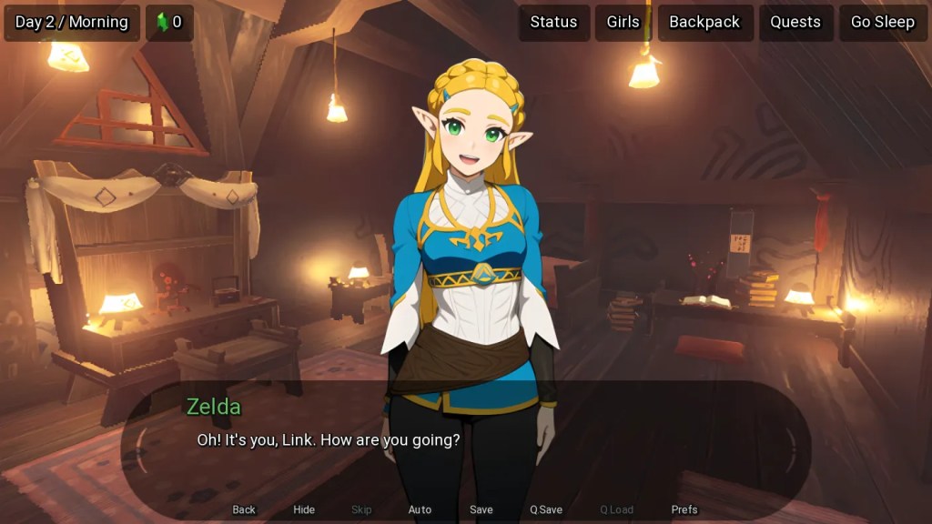 Love in Hyrule [v0.10] Tangkapan skrin 1