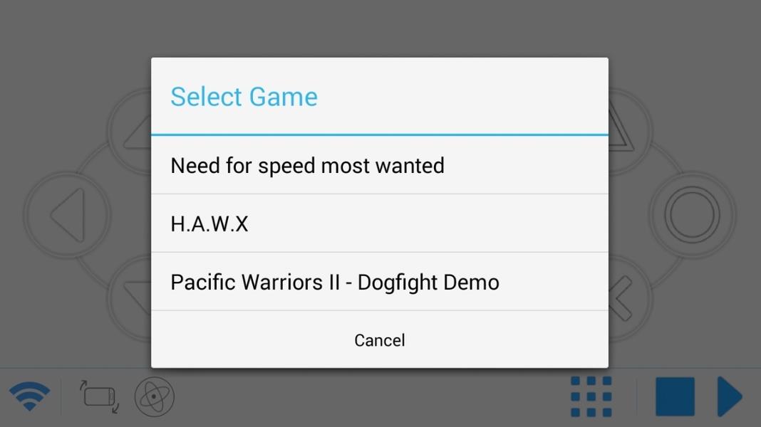 Mobile Gamepad应用截图第0张