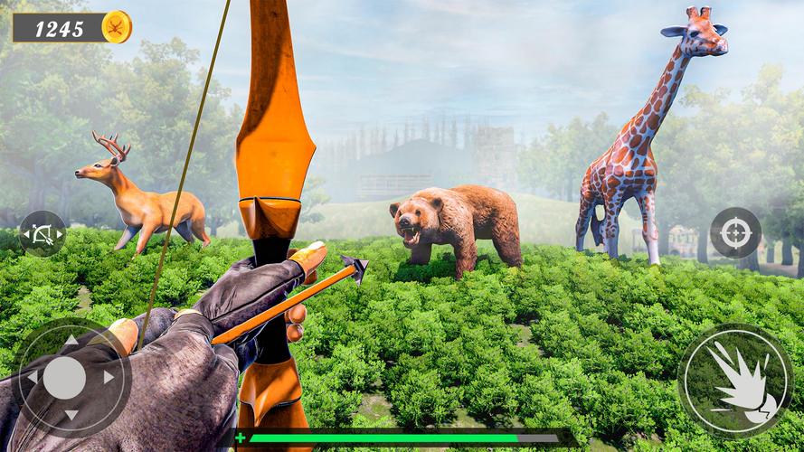 Animal Archery Hunting Games Capture d'écran 2