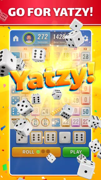 Yatzy: Dice Game Online Capture d'écran 0