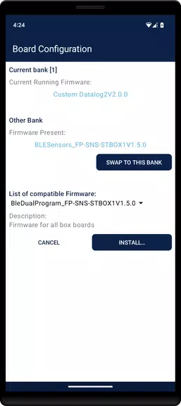 ST BLE Sensor スクリーンショット 3