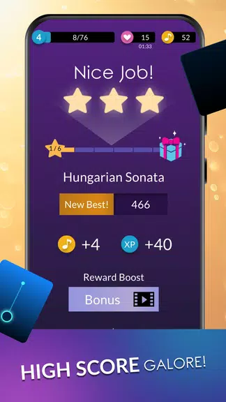 Piano Dream: Tap Piano Tiles Captura de pantalla 3