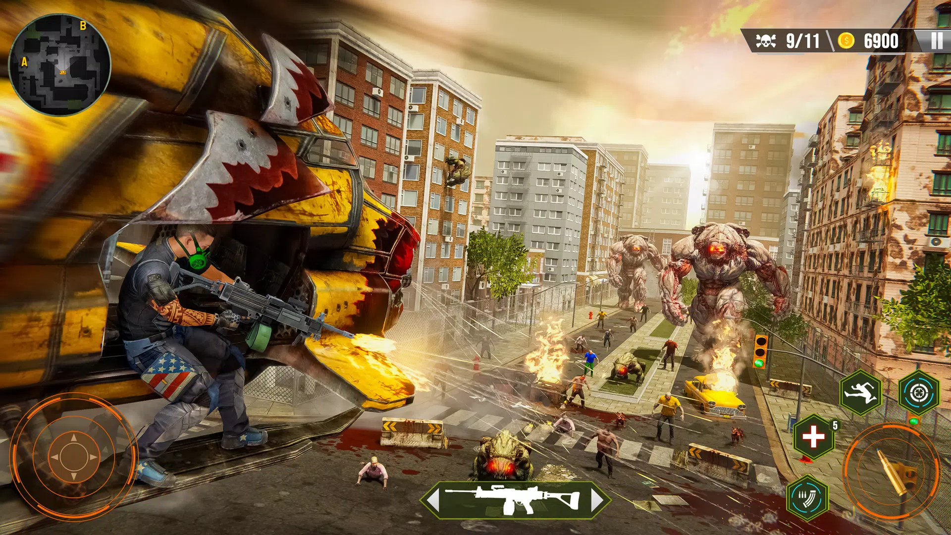 Dead Zombie Gun Shooter Games スクリーンショット 1