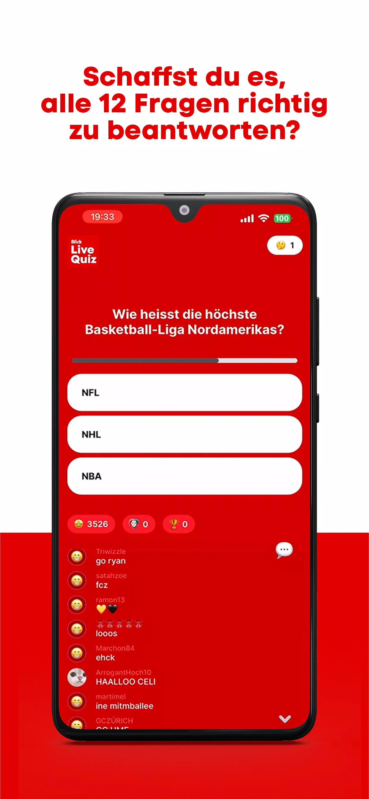 Blick Live Quiz Screenshot 2