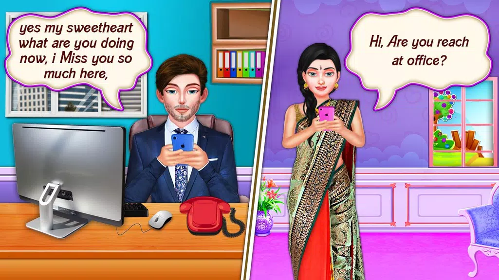 Indian Wedding Honeymoon Games Captura de tela 2