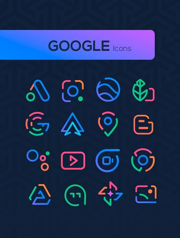 Linebit – Icon Pack Tangkapan skrin 0