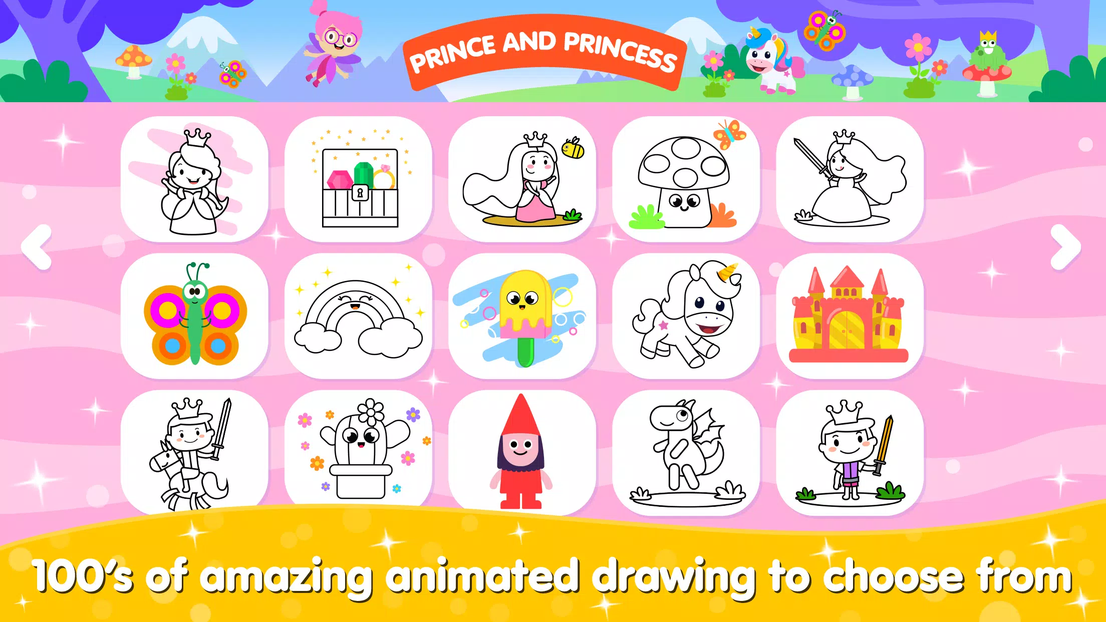 Coloring and Drawing For Girls Zrzut ekranu 2