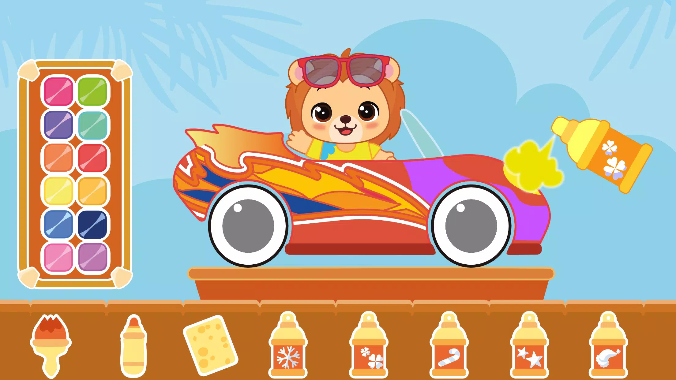 Schermata Car Games for toddlers an kids 0