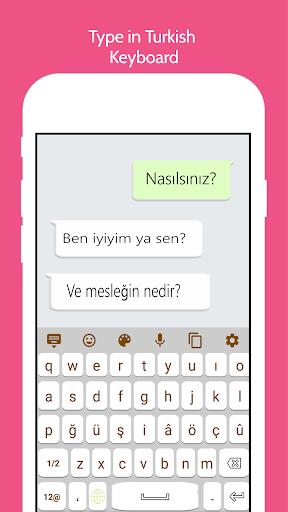 Turkish Language Keyboard Screenshot 2