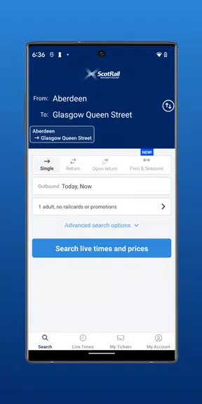 ScotRail Train Times & Tickets应用截图第0张