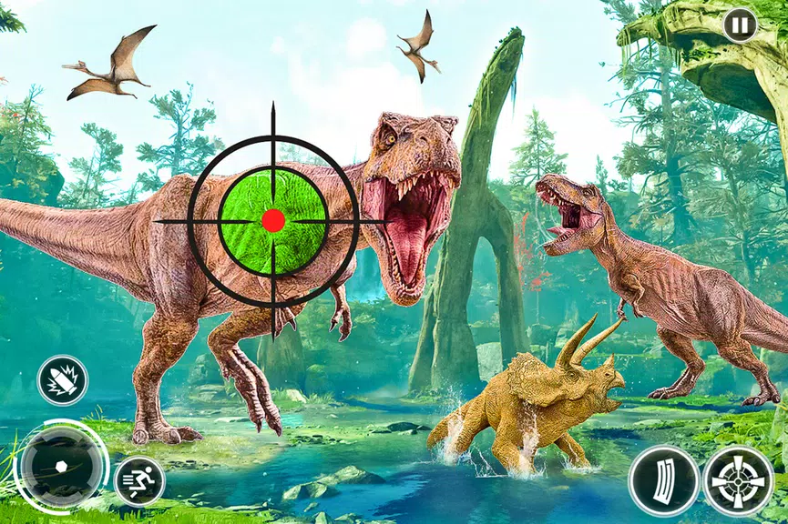 Super Dino Hunting Zoo Games應用截圖第2張