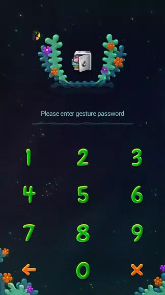 AppLock Theme Lucky Clover ภาพหน้าจอ 1