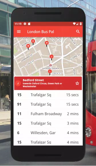 London Bus Pal: Live arrivals Screenshot 1