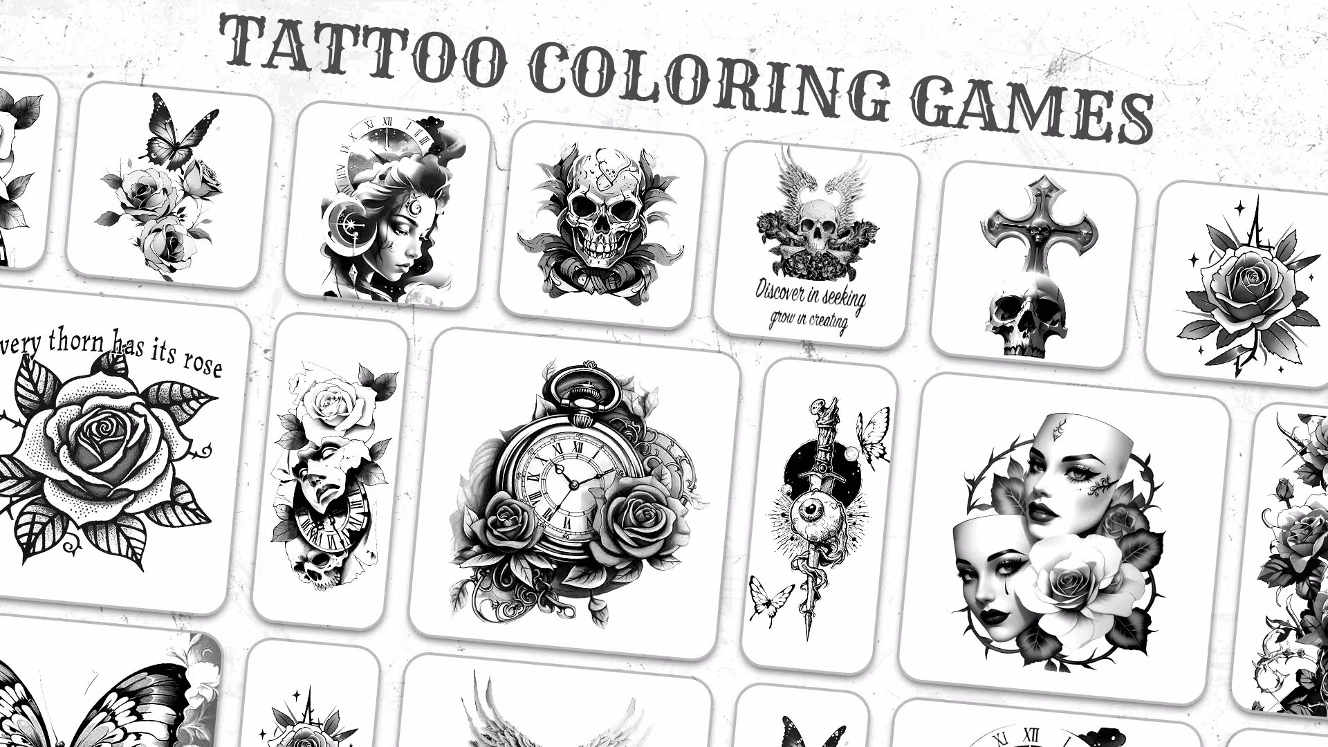 Tattoo Coloring games स्क्रीनशॉट 1