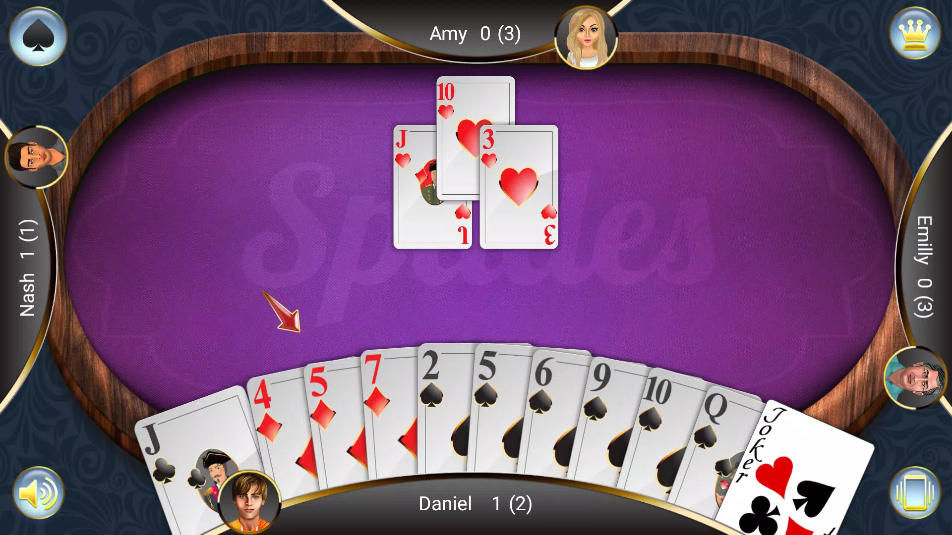 Spades: Card Game 스크린샷 2