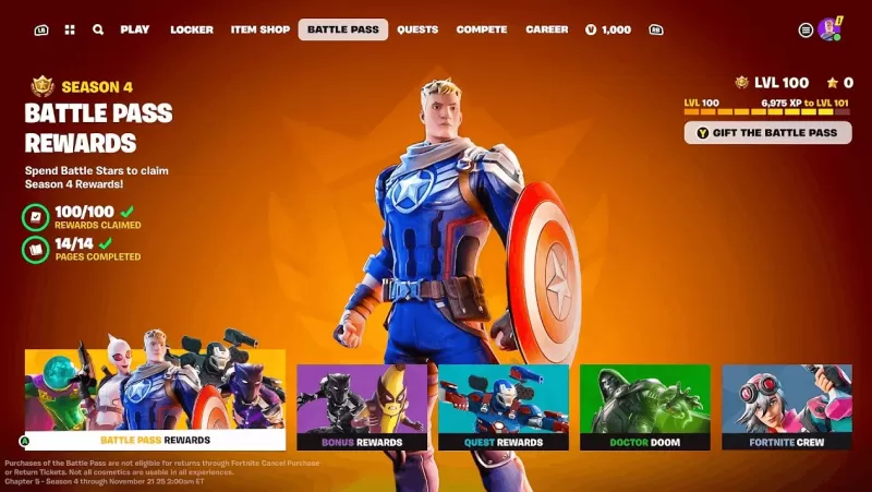 Fortnite Mobile Battle Pass：完整指南