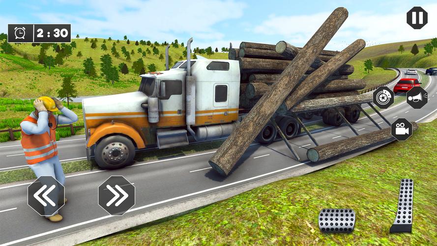US Oil Tanker Truck Games Sim Captura de tela 3