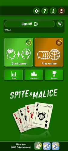 Spite & Malice应用截图第0张