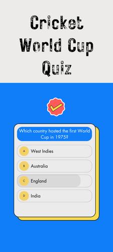 Cricket WorldCup: QuizMaster スクリーンショット 2