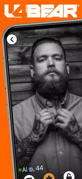 u4Bear: Gay Dating & Chat Скриншот 1