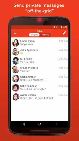 FireChat Screenshot 1