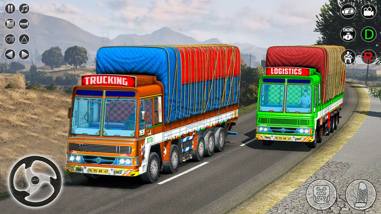 Indian Cargo Truck Game 2024 Captura de tela 0