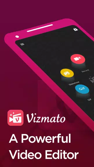 Vizmato - Video editor & maker Tangkapan skrin 0