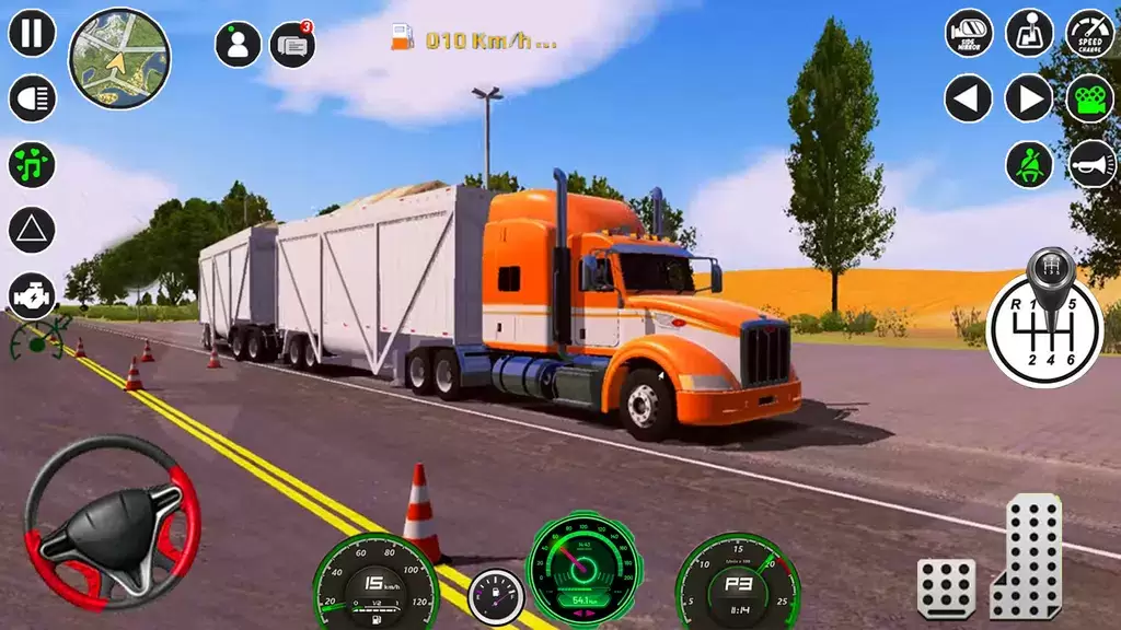 American Cargo City Driving 3D Скриншот 1