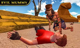 Superhero Mummy Ancient War 3D 스크린샷 3