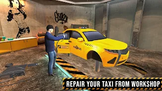 USA Taxi Car Driving: Car Game应用截图第3张