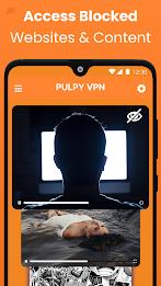 Pulpy VPN Unlimited VPN Proxy Screenshot 1