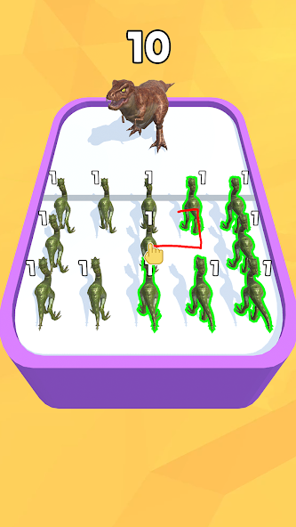 Merge Master: Dinosaur Monster Mod 스크린샷 2