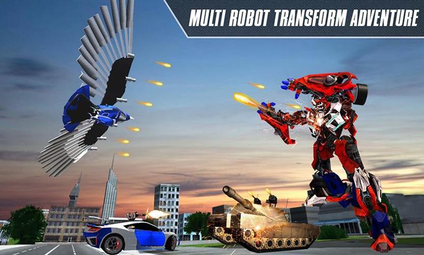 Multi Robot Transform Car Game应用截图第0张