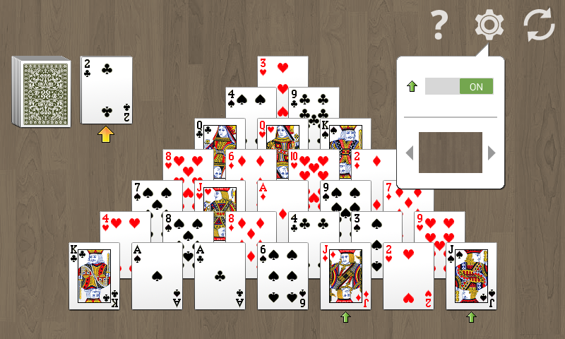 Pyramid Solitaire! Screenshot 1