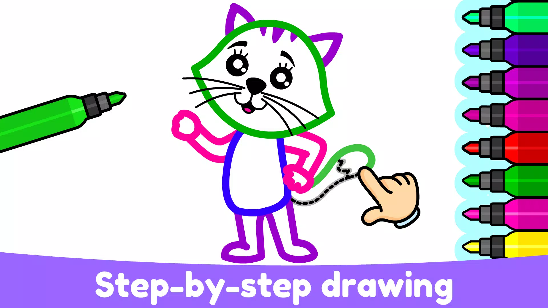 Kids Drawing & Coloring Games 스크린샷 3