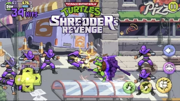 Spielen Sie TMNT: Shredders Rache am Handy ohne Netflix