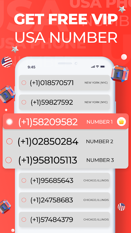 USA Phone Number Receive SMS Screenshot 1