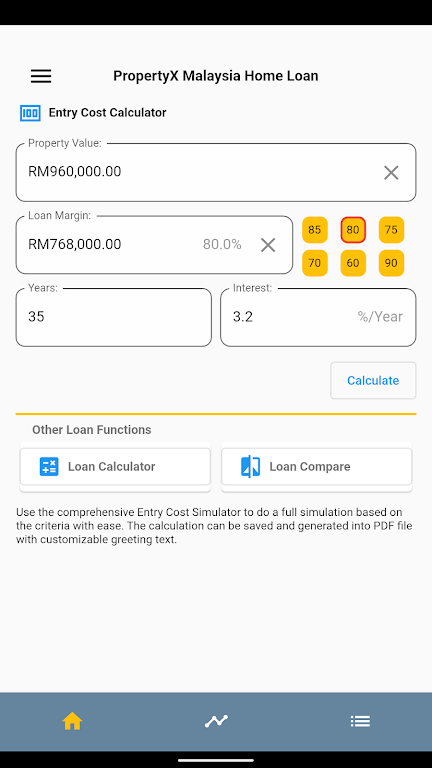 PropertyX Malaysia Home Loan Captura de tela 0