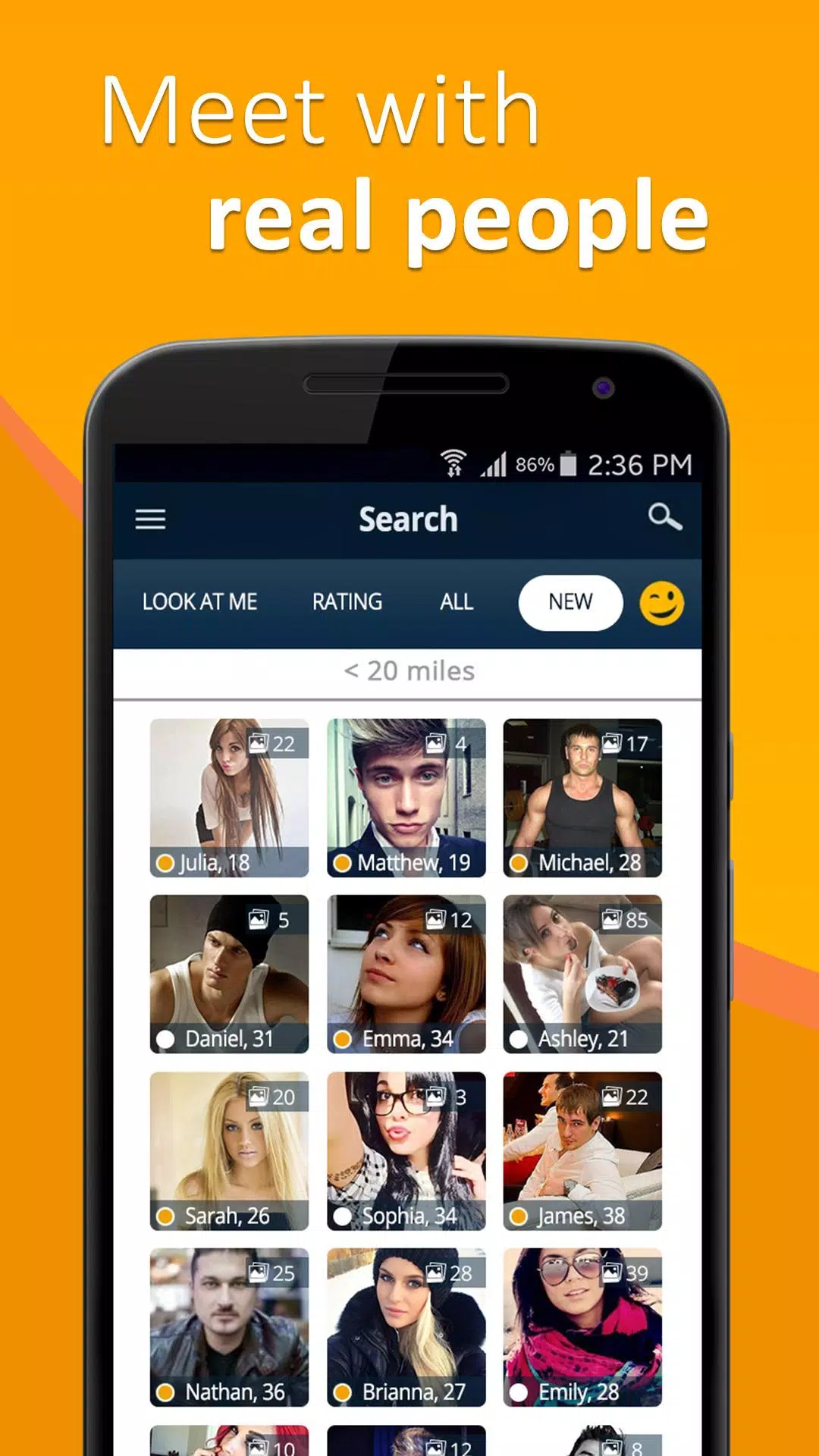 Meet4U - Chat, Love, Singles! スクリーンショット 0