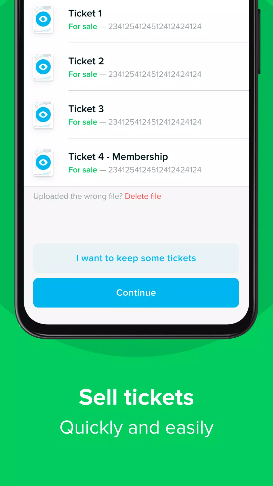 TicketSwap Screenshot 3