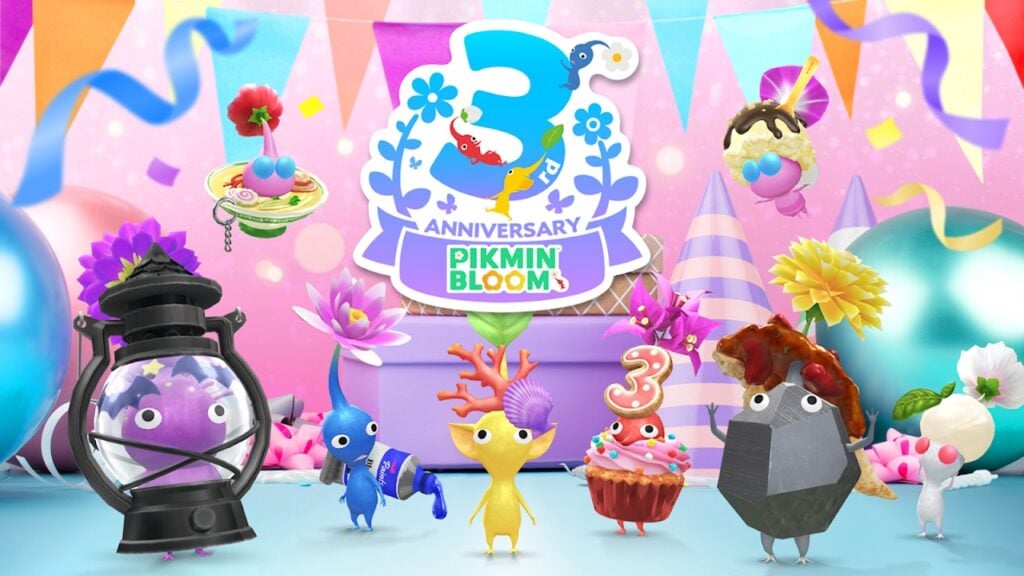 Pikmin Bloom Celebrates Third Anniversary with Cupcake Hunts and Festive Walks