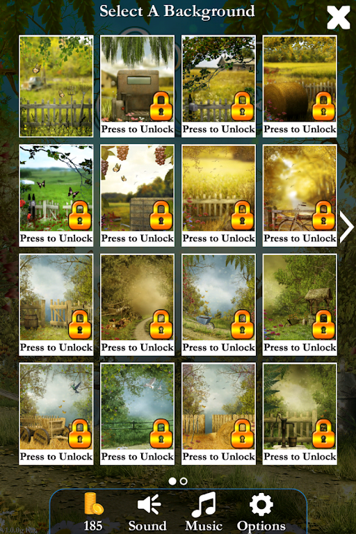 Pyramid Solitaire: The Country Captura de pantalla 1