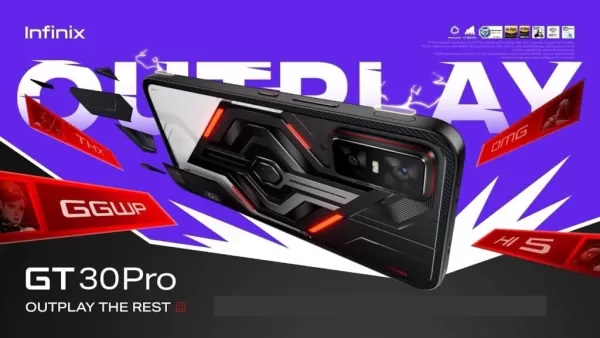Infinix lança telefone acessível GT 30 Pro Gaming