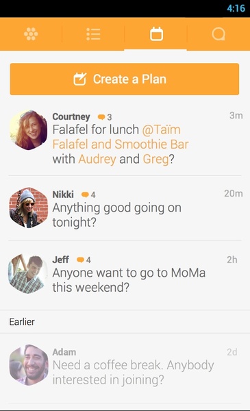 Foursquare Swarm: Check In Screenshot 0