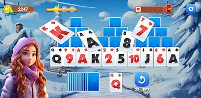 Winter Solitaire TriPeaks應用截圖第0張