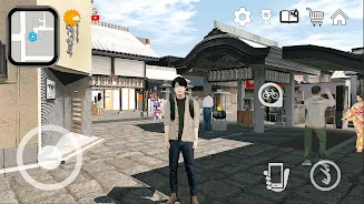 Delivery Food Sim- Japan Osaka 스크린샷 1