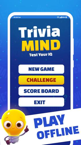 Trivia Mind - Test Your IQ 스크린샷 0