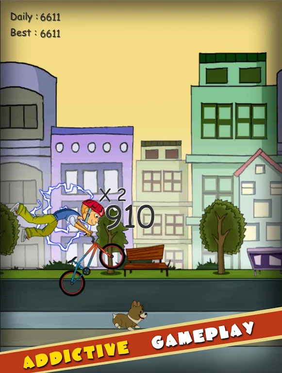 Wheelie starz - the ultimate wheelie challenge Скриншот 1